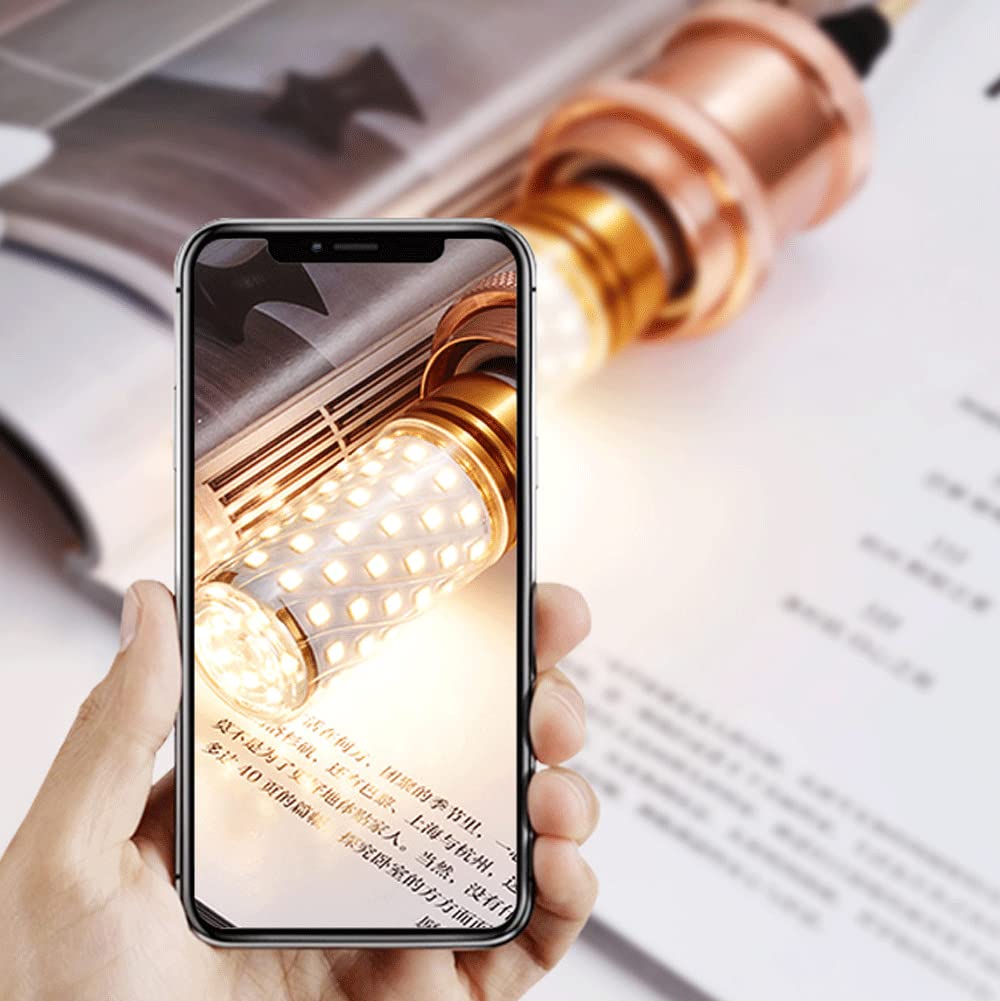 10er-Pack LED-Glühbirnen, Tageslichtweiß, warmes Licht, E27-LED-Mais-Glühbirne mit mittlerem Sockel für den Außenbereich, Indoor, Garage, Lager, Fabrik, Werkstatt, Straße, Hinterhof