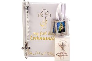 A Heavenly Ensemble: Creative Brands Faithworks First Communion Gift Set for Girls
