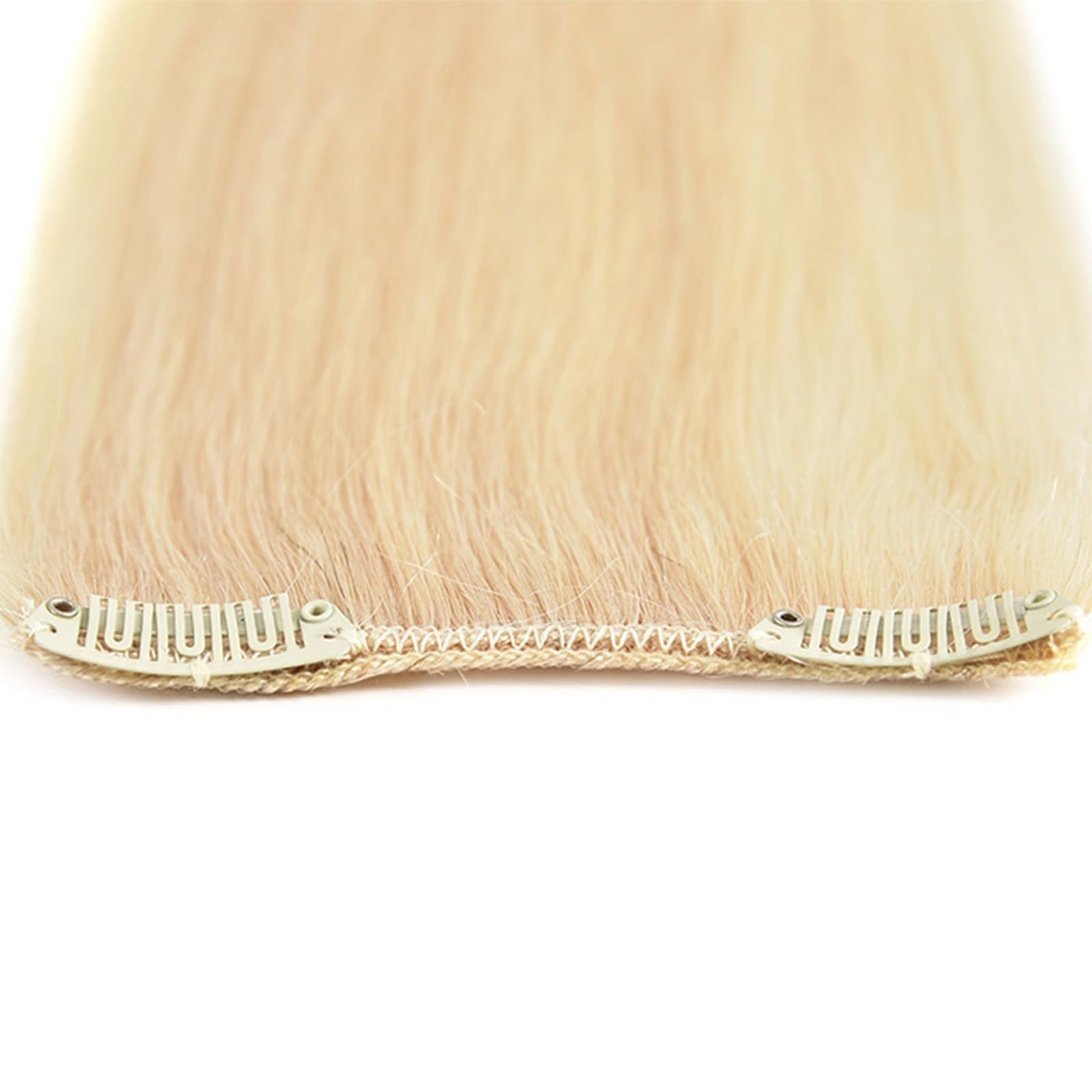 Clip in Real Remy Human Hair Extensions Straight 14in 80g 7pcs 7Pcs Clip In Human Hair Extensions 100% Real Human Hair Clip  main image 3