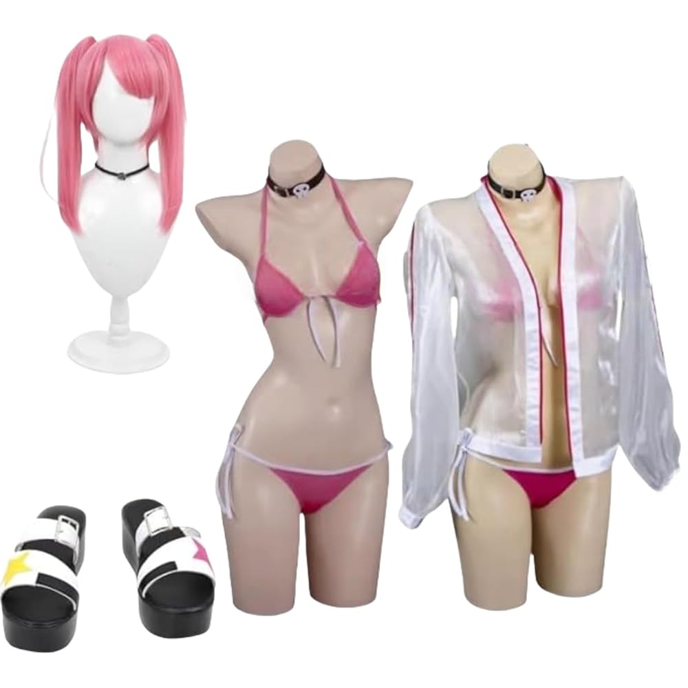 NIKKE マスト　水着　コスプレ　衣装　ピンク　新品 NIKKE マスト 水着 コスプレ 衣装 ピンク 新品 NIKKE マスト