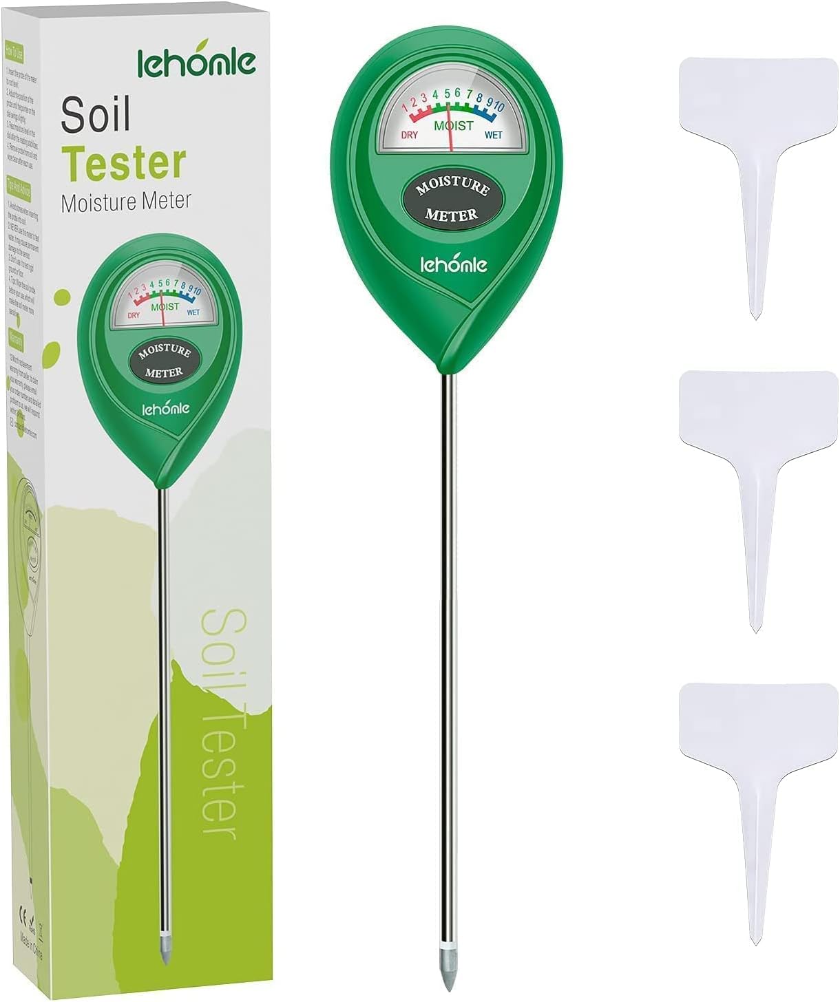 lehomle Soil Moisture Meter Plant Water Meter Moisture