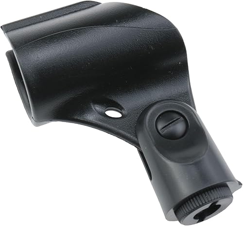 Miniatura 2 de Soporte universal para micrófono Soporte de micrófono para soporte Soporte de micrófono ajustable de 1.12-1.77 pulgadas para micrófonos de mano con