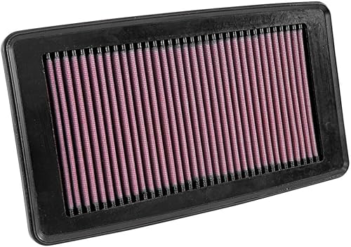 Miniatura 4 de K&N - Filtro de aire para motor: Filtro de repuesto de alto rendimiento, premium, lavable Compatible con Honda/Acura V6 2016-2019