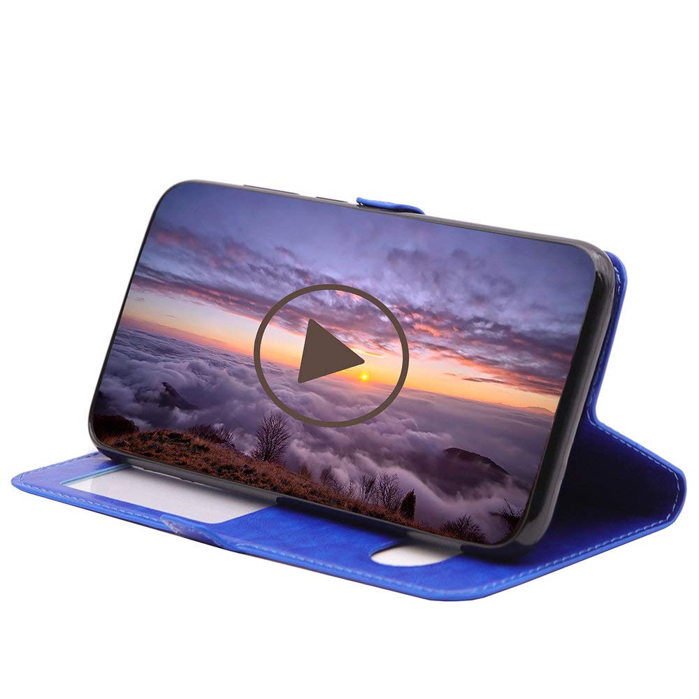 CEKA TECH - Funda con ventana para Huawei Y5P 2020 (5,45