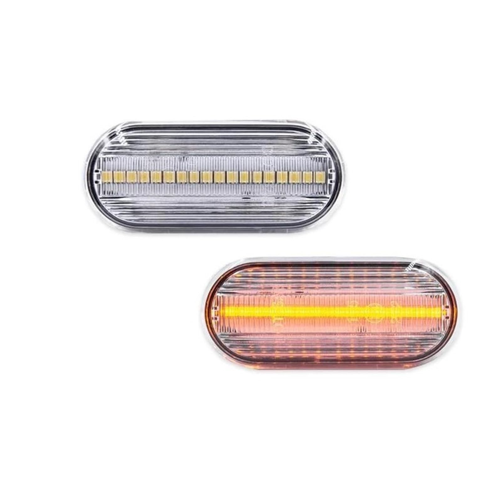 Side Rearview Mirror Turn Signal Lights For VW For MK4 For GTI For R32 For Lens LED Front Side Marker Light Side Marker Lamps Marker Turn Signal Lights