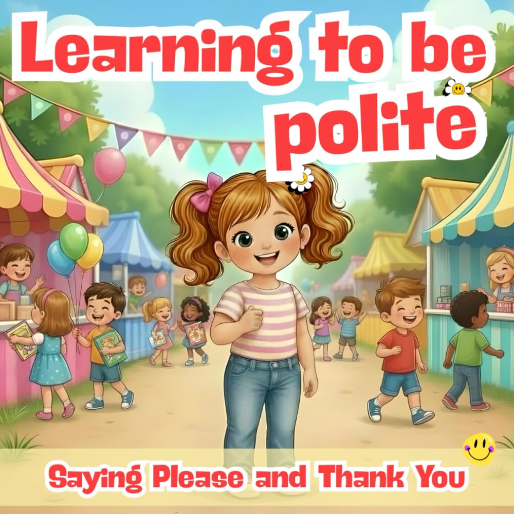 Learning to Be Polite: Saying Please and Thank You: Children’s Book About Politeness, Gratitude, and Good Manners for Kids Ages 4–8 — Preschool, ... Grade (Little Lessons with Big Hearts Series)