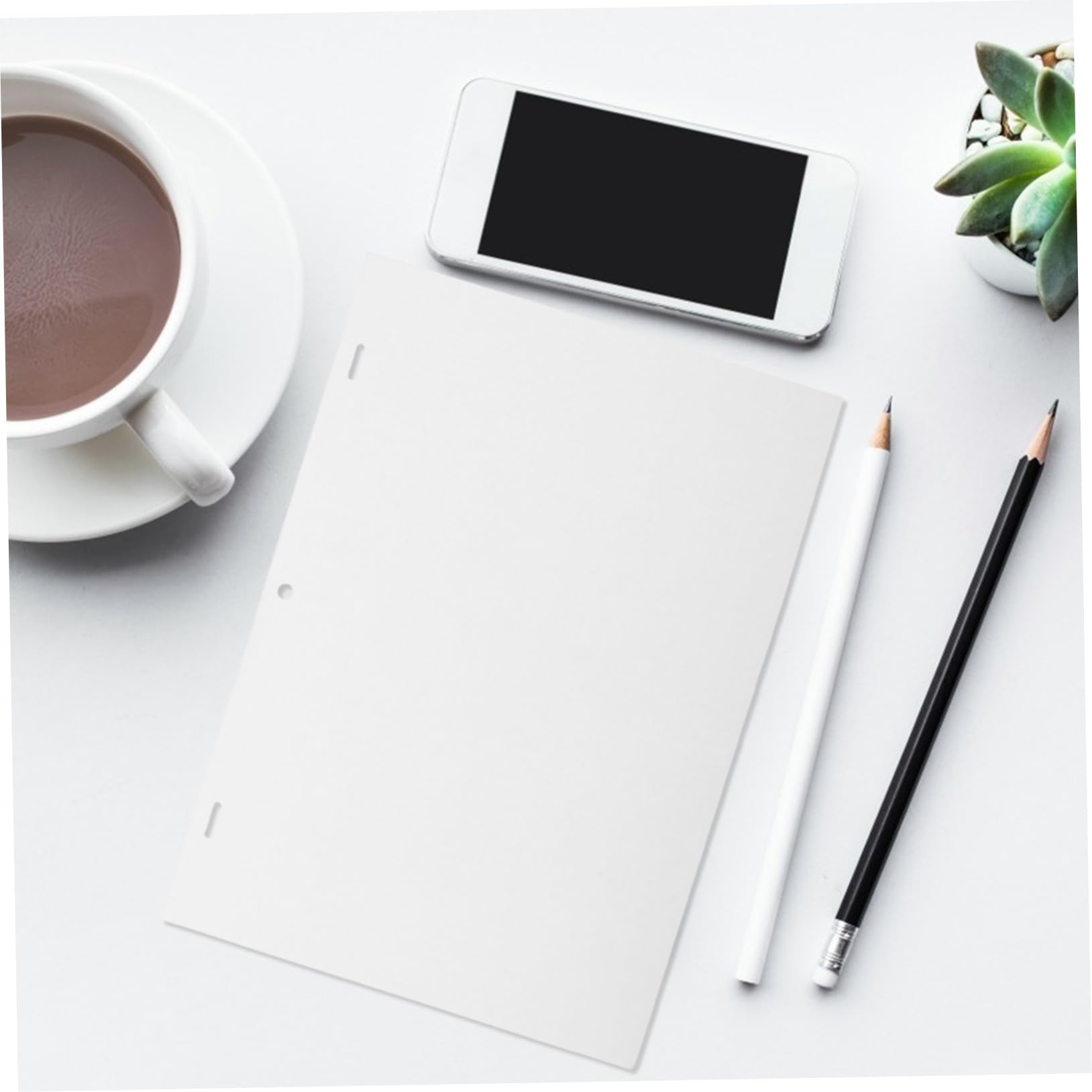 SEWACC Papier de Dessin Animation pour Étudiants 200 Pièces, Papier Blanc