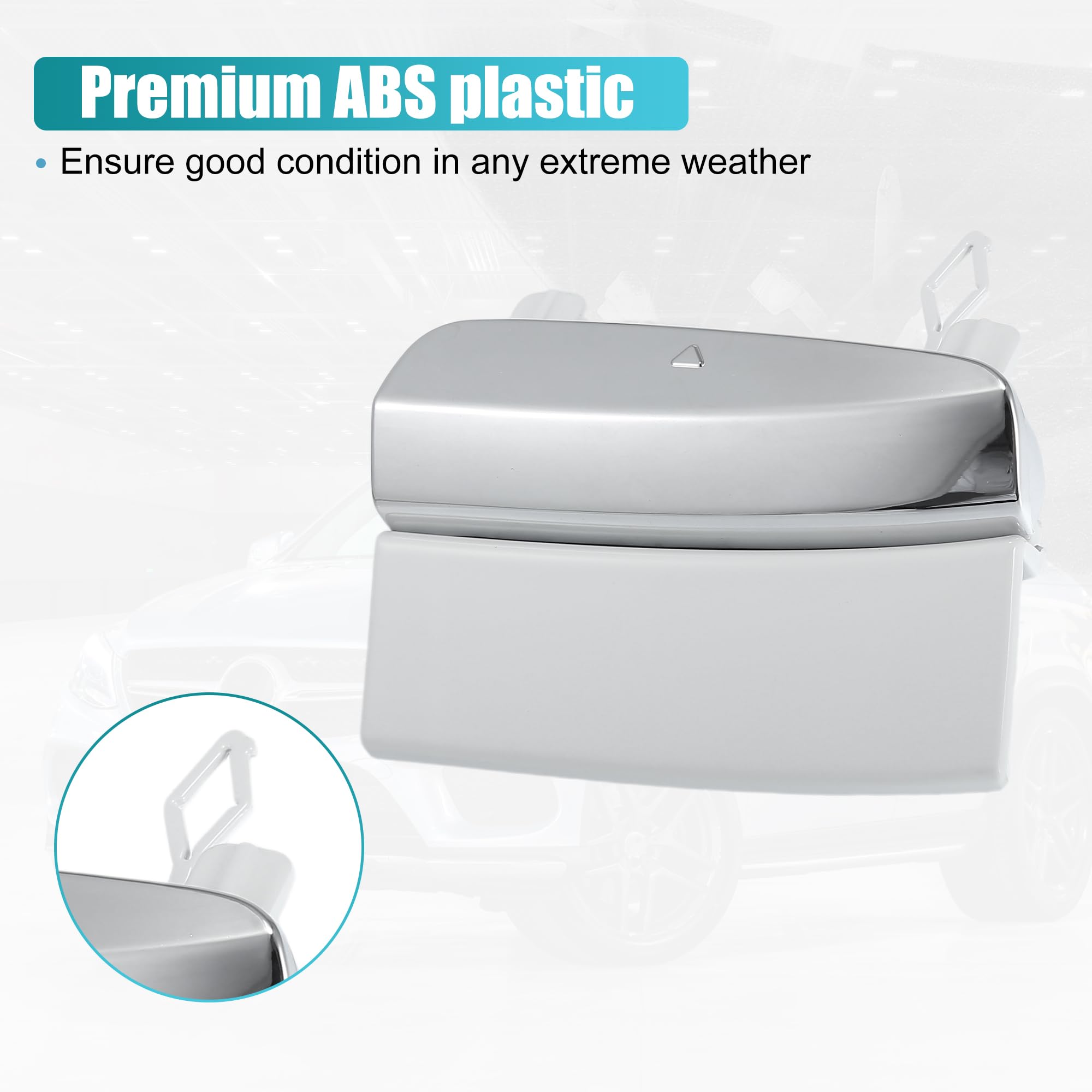 uxcell Front Bumper Tow Hook Cover for Mercedes-Benz No 