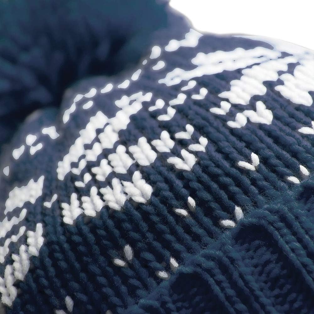 Beechfield B456 Fair Isle Snowstar® Beanie - Image 5