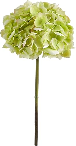 Nearly Natural Flor artificial de hortensia de 19 pulgadas (juego de 3)