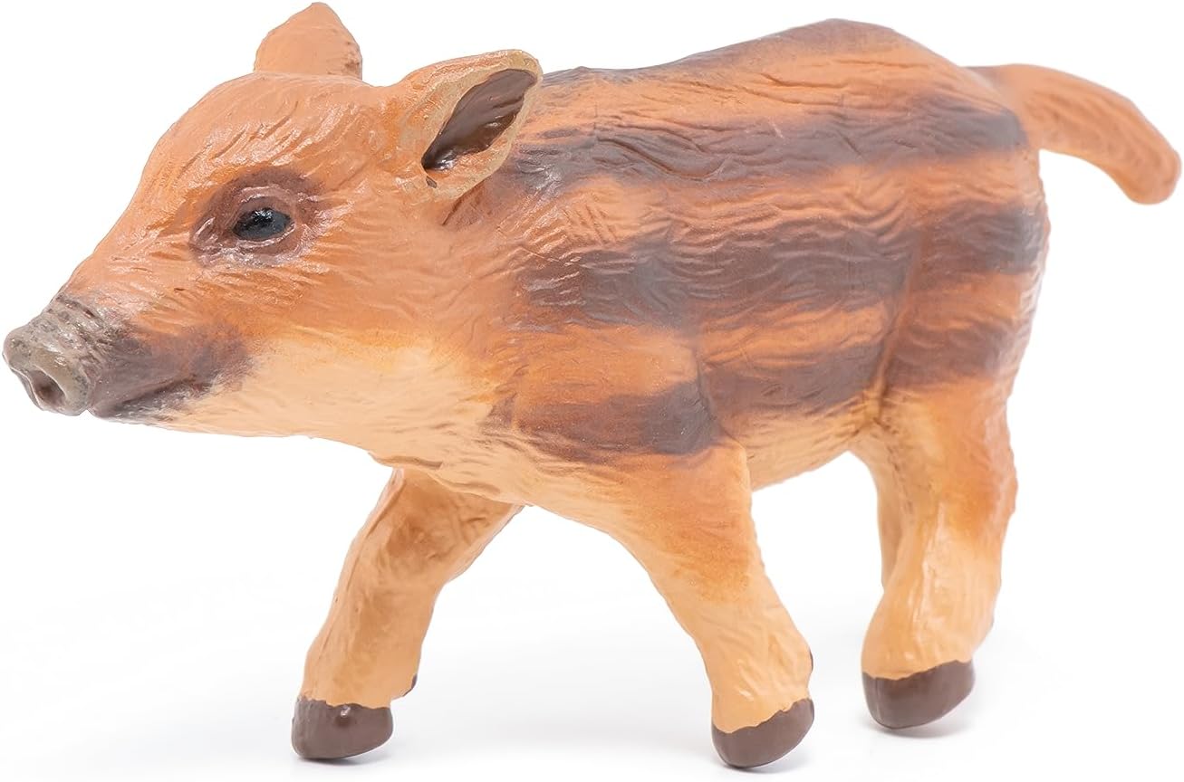 Papo - Realistic Wild Boar Piglet Figure - Ages 3+ - Wild Life Collection - Educational Play European Wildlife - Gift Idea Toy for Girls and Boys