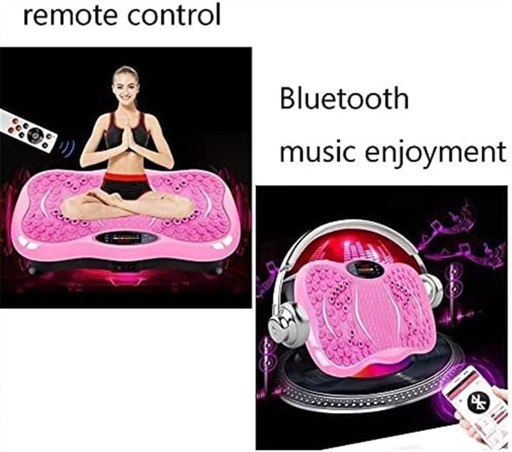 Vibration Plate Exercise Machine - Whole Body Workout Vibration Fitness Platform - Home Training Equipment for Recovery Wellness Weight Loss Vibration Platform Machine