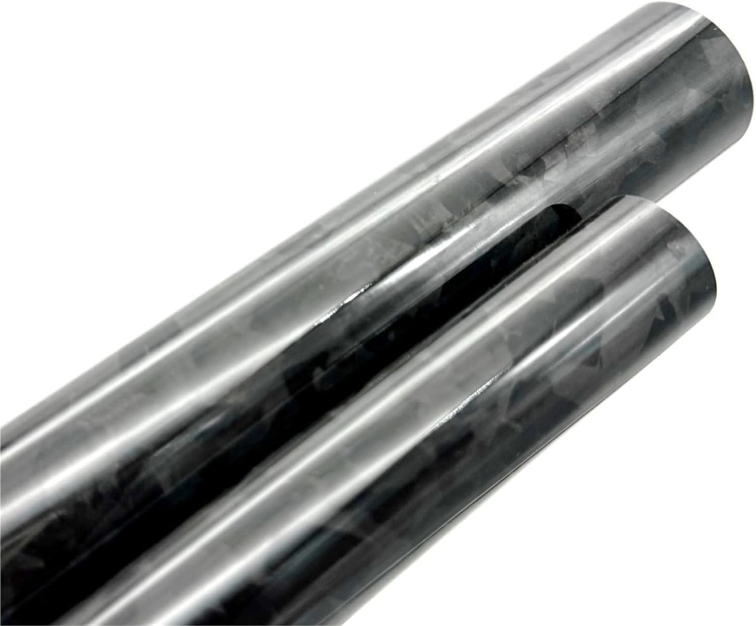 Lot/2pcs 500mm Forged Carbon Fiber Tube 8mm 12mm 18mm 20mm 25mm 28mm 30mm Glossy Camouflage Weave 3K High Composite Material(10X8x500 Camouflage)