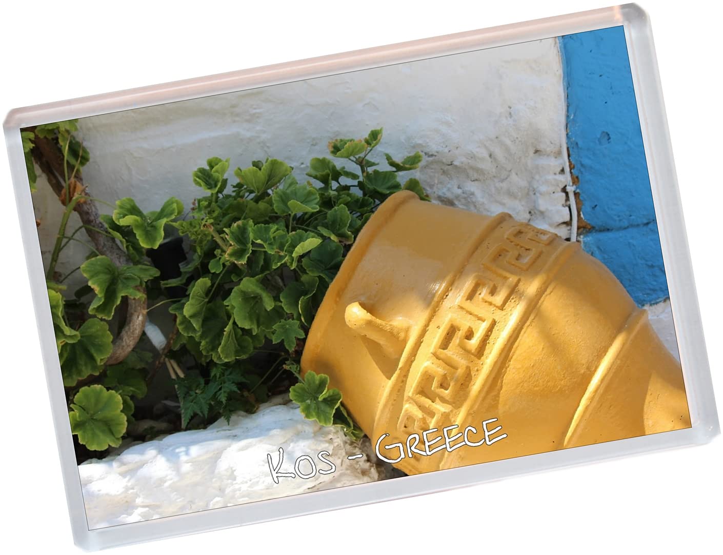 Baked Bean Store Kos - Greece/Greek Islands - Jumbo Fridge Magnet Id915