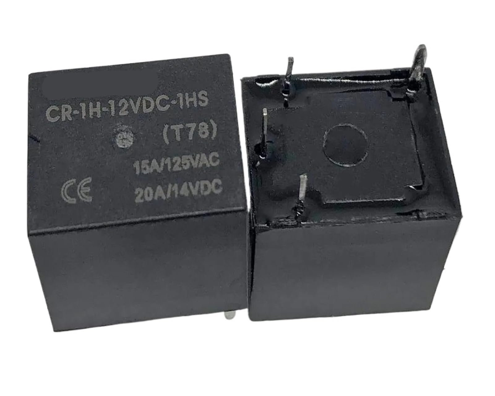 SMGLRUEAT 1pc CR-1H-12VDC-1HS Relay 4 pins