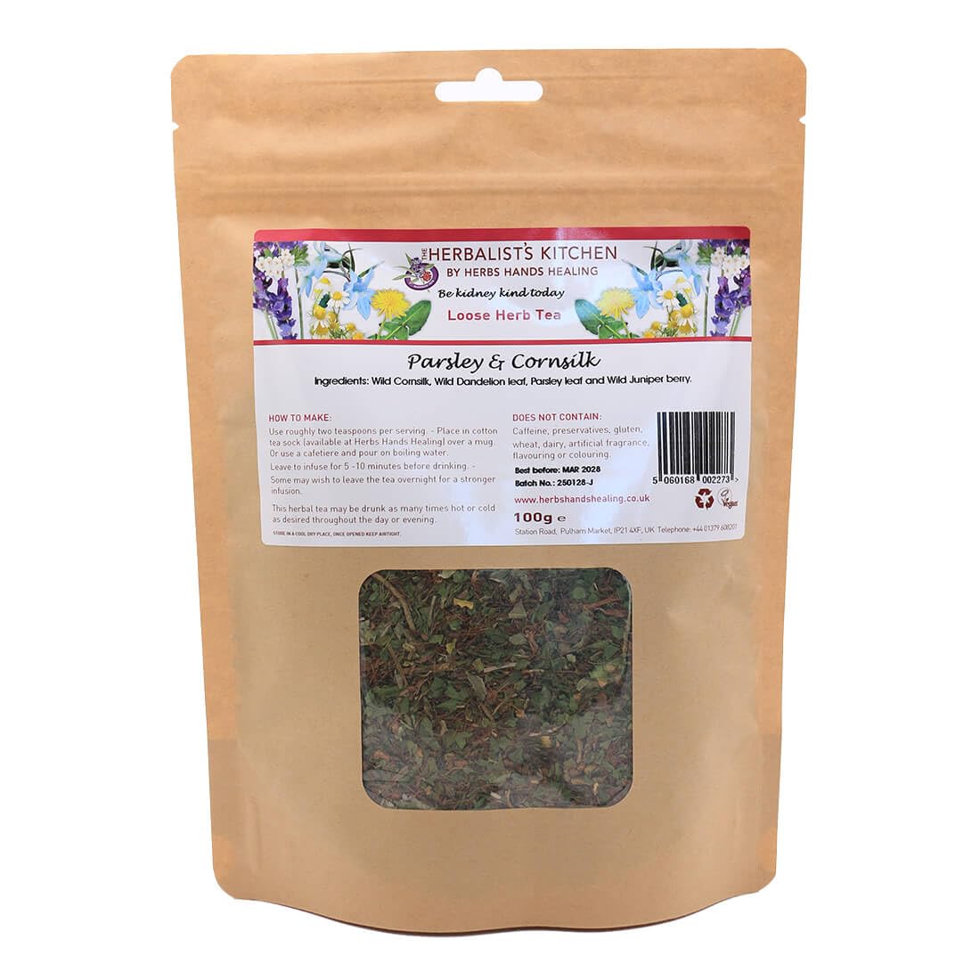 Parsley & Cornsilk Herb Tea