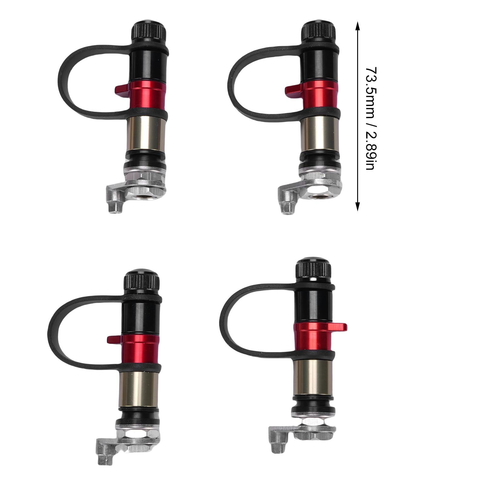 Auto Stop Deflación Rápida Válvula de Válvula de Deflector de Neumáticos Ofroad PSI 10-30 con Aleación de Aluminio para la Instalación del Sensor de Presión de los Neumáticos