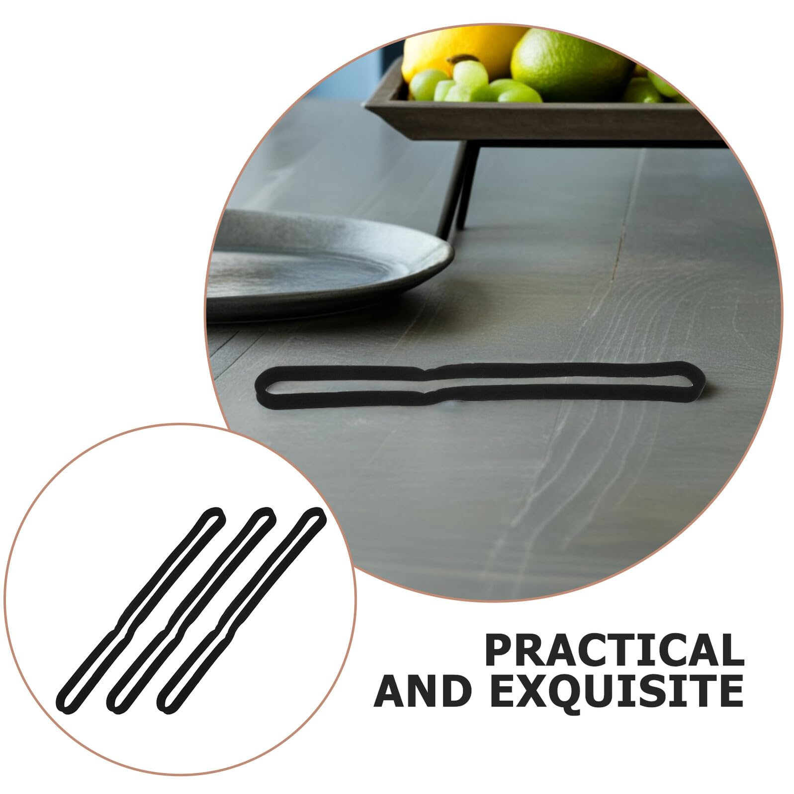Lot De 3 Joints En Mousse Noire – Pour Machine Sous Vide, Scellement D’étanchéité