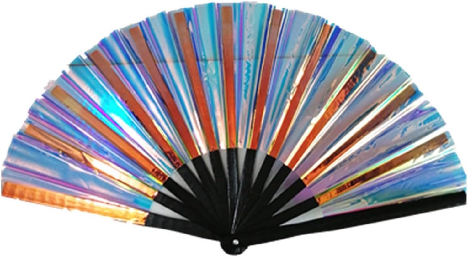 Large Folding Hand Fan for Dancing, 13" Fabric Fans, Foldable Handheld Fans for Dance Parties Performance Decorations