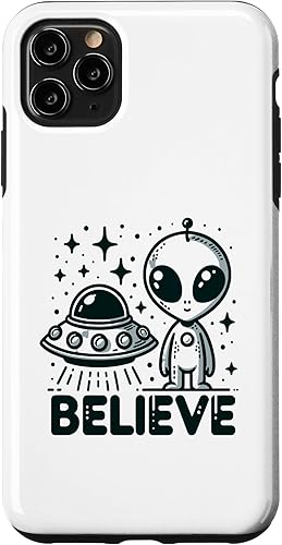 Miniatura 25 de iPhone 14 Pro Believe in Ufo - Alien Believer Case