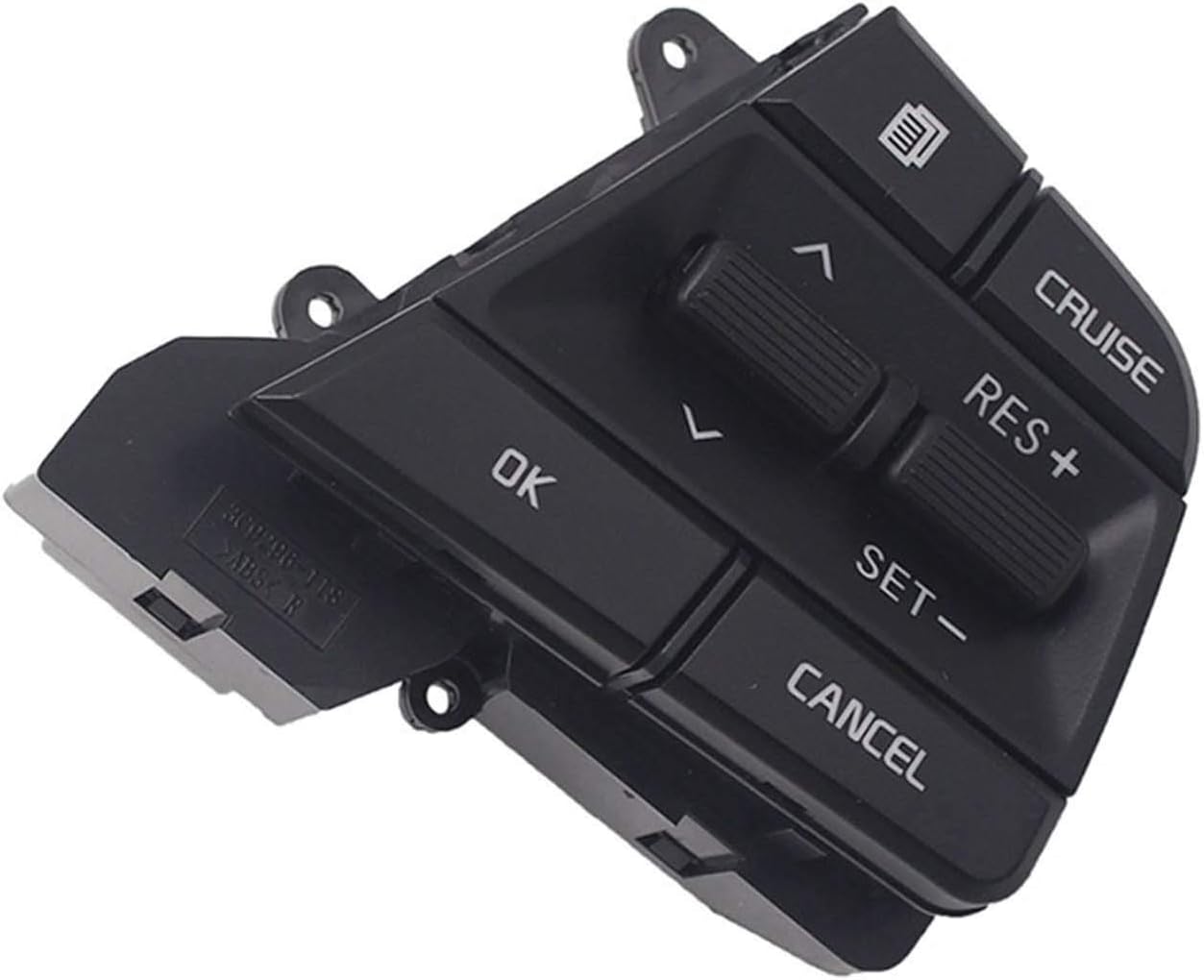 Car Multi-Function Steering Wheel Control Switch/Fit for Hyundai Elantra AD 1.6l Car Bluetooth Phone Cruise Control Steering Wheel Buttons Pad Switch Black
