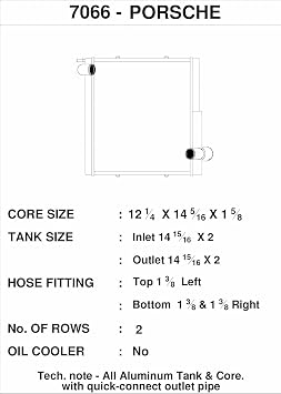 CSF 7066 Radiator