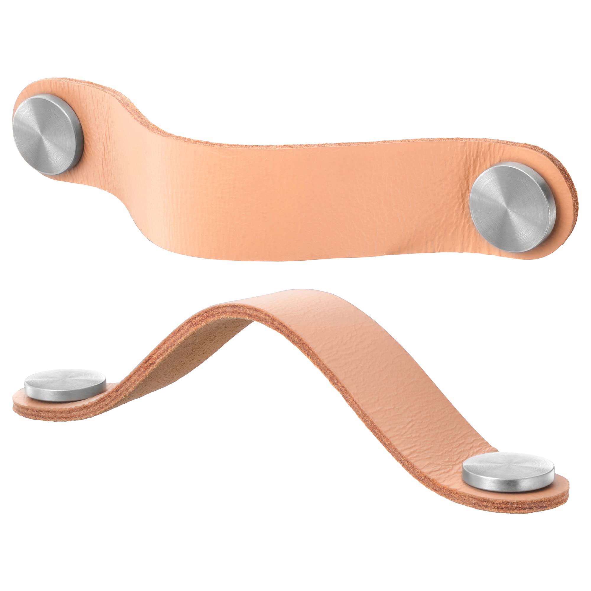 Poignée en cuir tanné ÖSTERNÄS 153 mm pour réparer et embellir un meuble