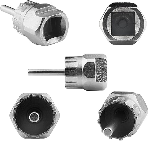 Miniatura 6 de MMOBIEL Herramienta profesional de extracción de cadena de bicicleta para 7-12 cadenas de velocidad, incluye herramienta de extracción de casetes de