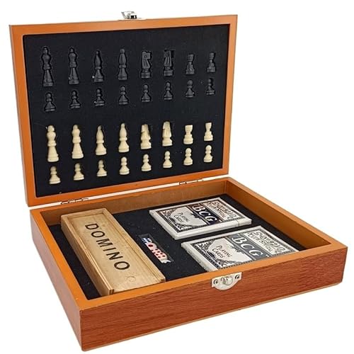 3 in 1 ܂肽ݎؐ`FXZbg sp qƑlp{[hQ[Zbg `FX h~m J[hZbg(Color2)