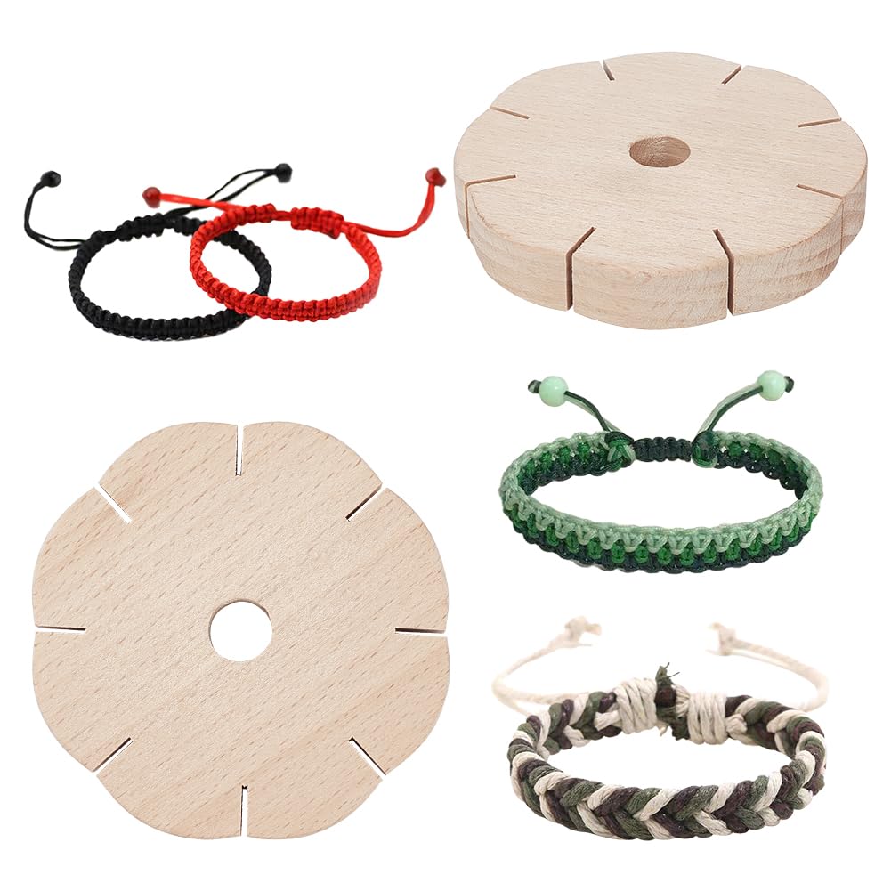 Amazon.com: FINGERINSPIRE 2PCS Bracelet Knitting Disk 8 Slots