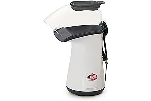 Presto 04821 Orville Redenbacher's Healthy Pop Hot Air Popcorn Popper, 1.5 Litre, White