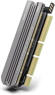 M.2 NVME to PCIe X16 Adapter M.2 NVMe SSD to PCI-e Expansion Card Hard Drive Converter for 2280/2260/2242/2230 Nvme Ssd Adapter Pcie X16 Adapter Card Pc