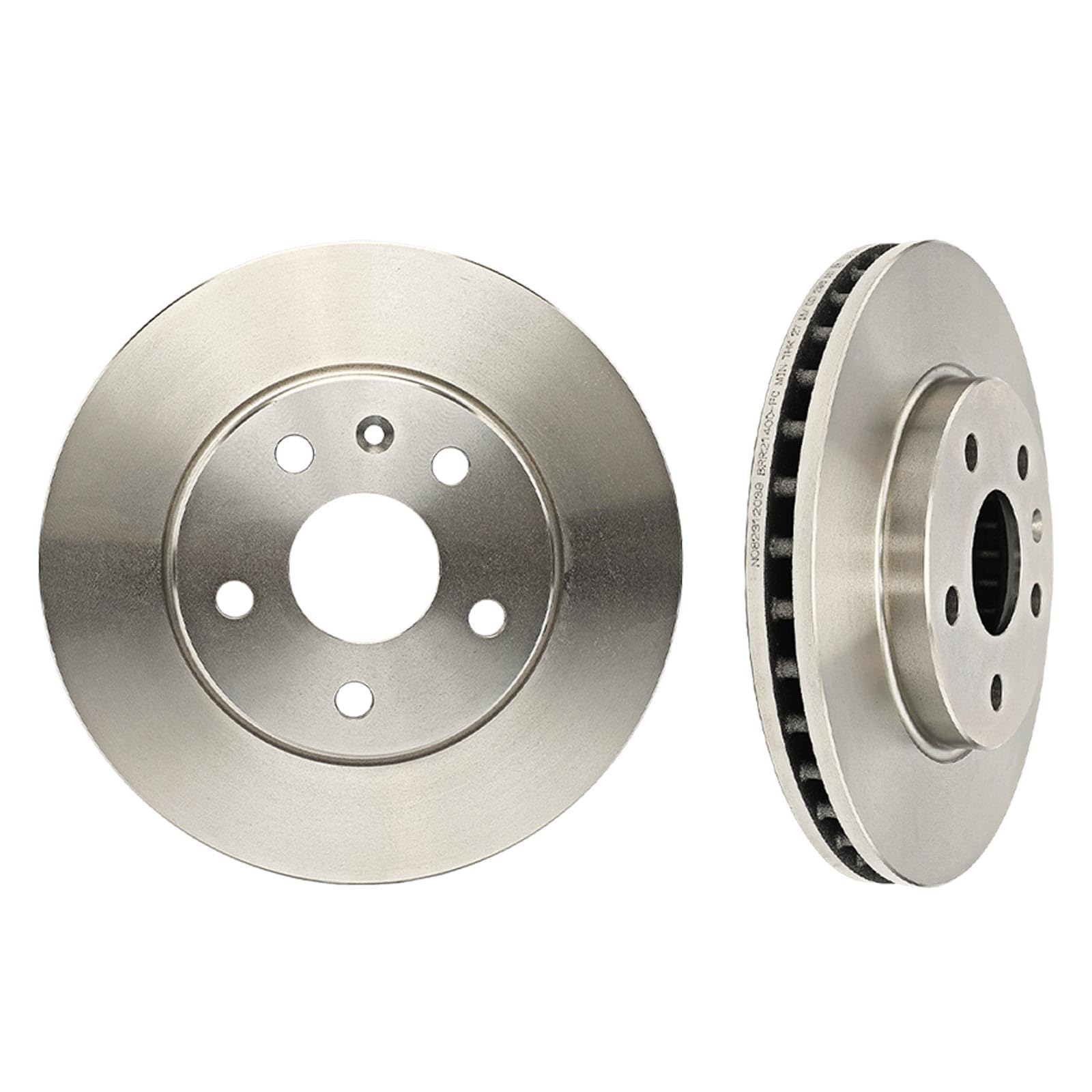Frankberg 2 discos de freno 4 pastillas de freno | Compatible con: Insignia A G09, Malibu V300, Insignia A Saloon G09, 9-5 YS3G, Insignia A Sports Tourer G09