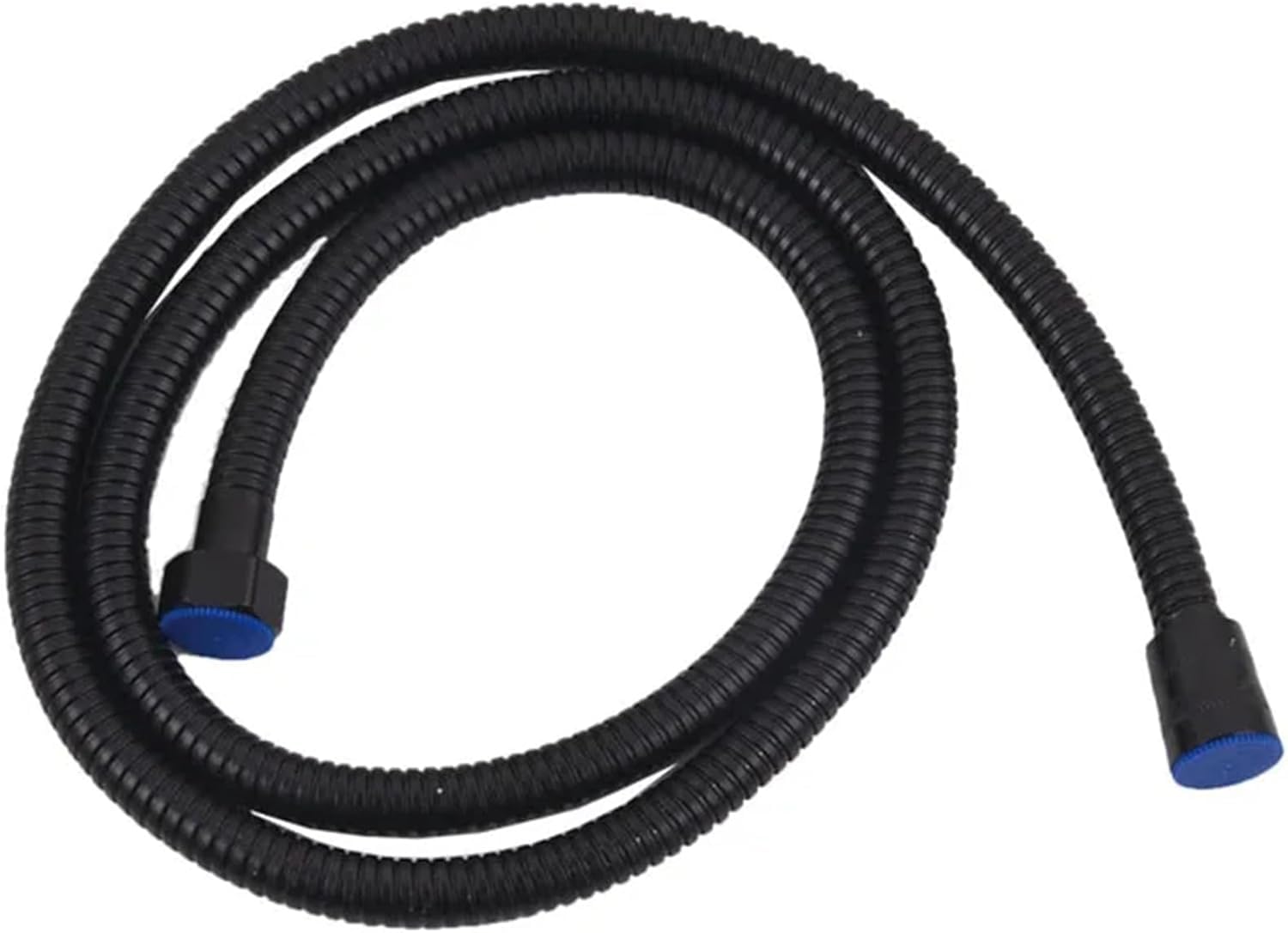 Gkirqvpe Svart Shower Hose, Bathroom Stainless Steel Shower Hose Double Lock Multicolor 1.5M/2.0M
