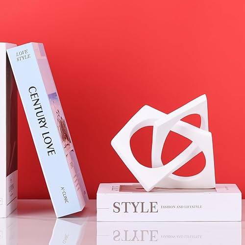 Miniatura 5 de Escultura geométrica moderna, decoración de estatua de nudo dorado, centro de mesa dorado para el hogar jax decorativo, escultura y figuras