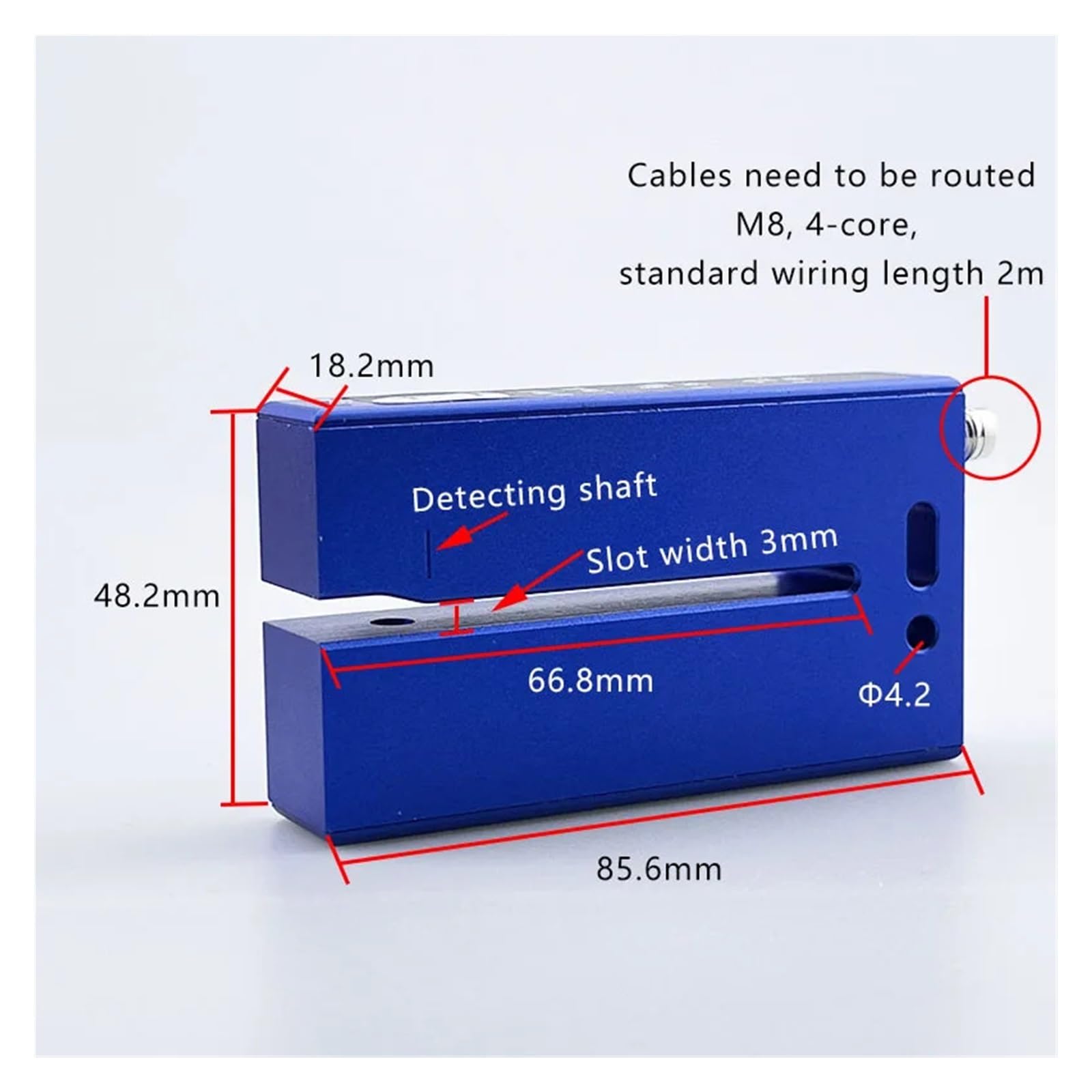 Capteur ultrasonique LUU-F3A(LUU-F3A 2m Line)