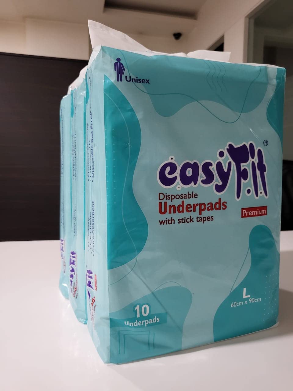 Easyfit Underpads - 10 Count (Large, 60x90 cm) Pack of 2 (B074H3BNRD) Amazon Price History, Amazon Price Tracker