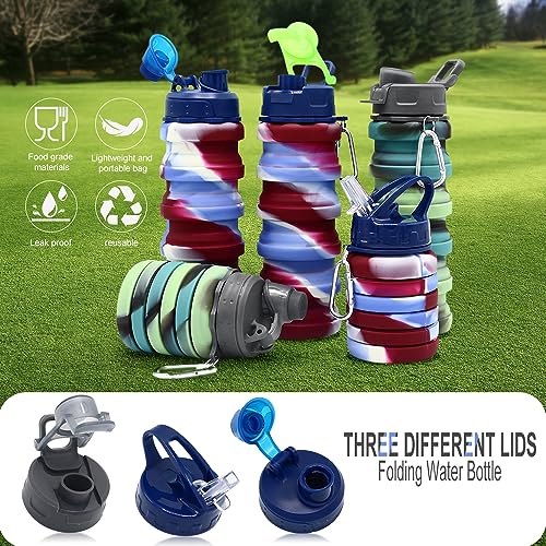 Mumutan Borraccia pieghevole da 500 ml, in