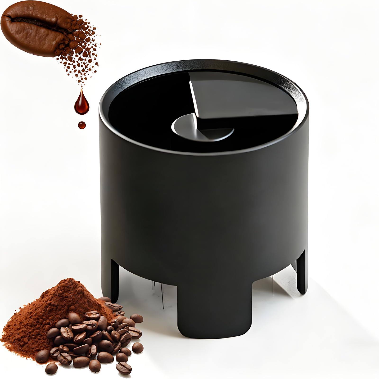 Distributeur de café électrique, mélangeur à expresso de 58 mm avec 18 aiguilles, rotation automatique pour porte-filtres droits