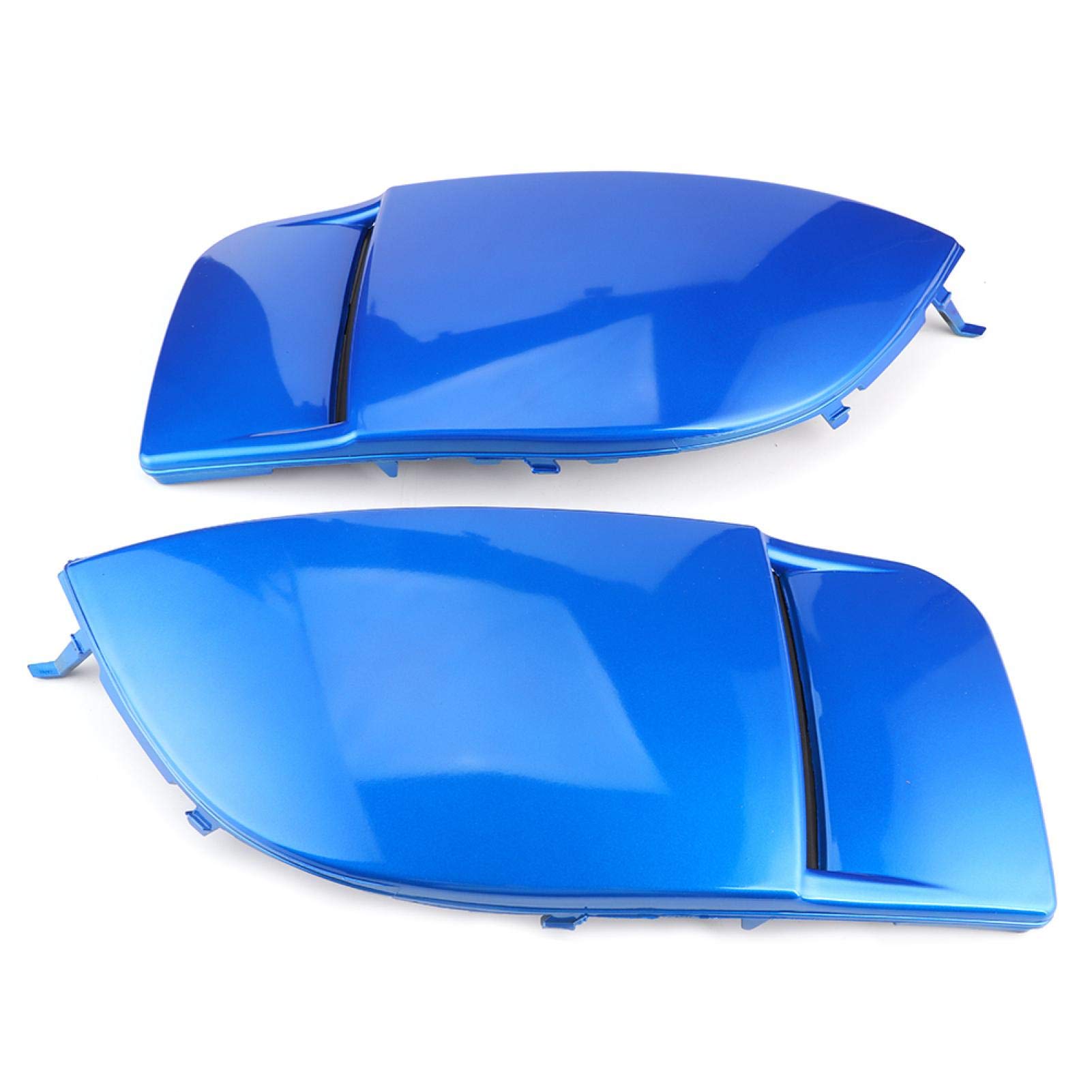 Cappuccio fendinebbia, 1 paio di coprilampada con cornice fendinebbia anteriore adatto per Subaru Impreza STI WRX 04-05(blu)