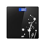 ANT Flora Bud Digital Weighing Scale, Highly Accurate Digital Bathroom Body Scale, Precisely Measures Weight up to 180Kg LCD