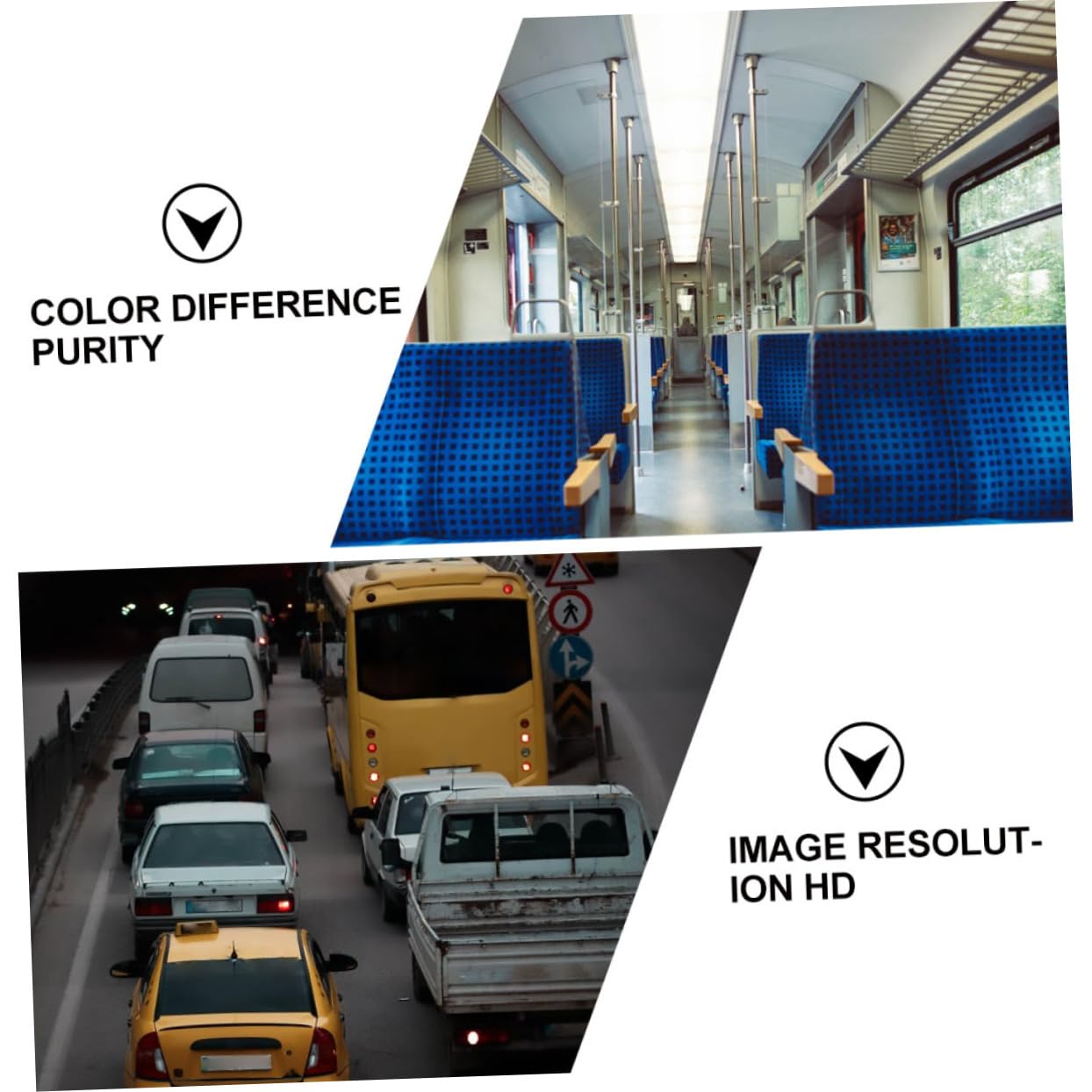 Uonlytech 1stück Rückfahrkamera Für wasserdichte Universalkamera Mit Weitwinkelansicht Für Sicheres Fahren Für LKW Und Pkw Praktisches Zubehör Für Autofahrer