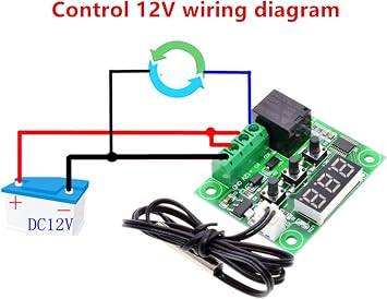 XH-W1209 Digital Display Temperature Controller Precision Temperature Controller Temperature Control Switch Mini temperatur