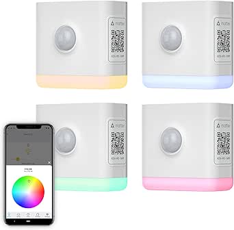 THIRDREALITY Smart Color Night Light 4 Pack, Matter Over WiFi, 3-1 ...