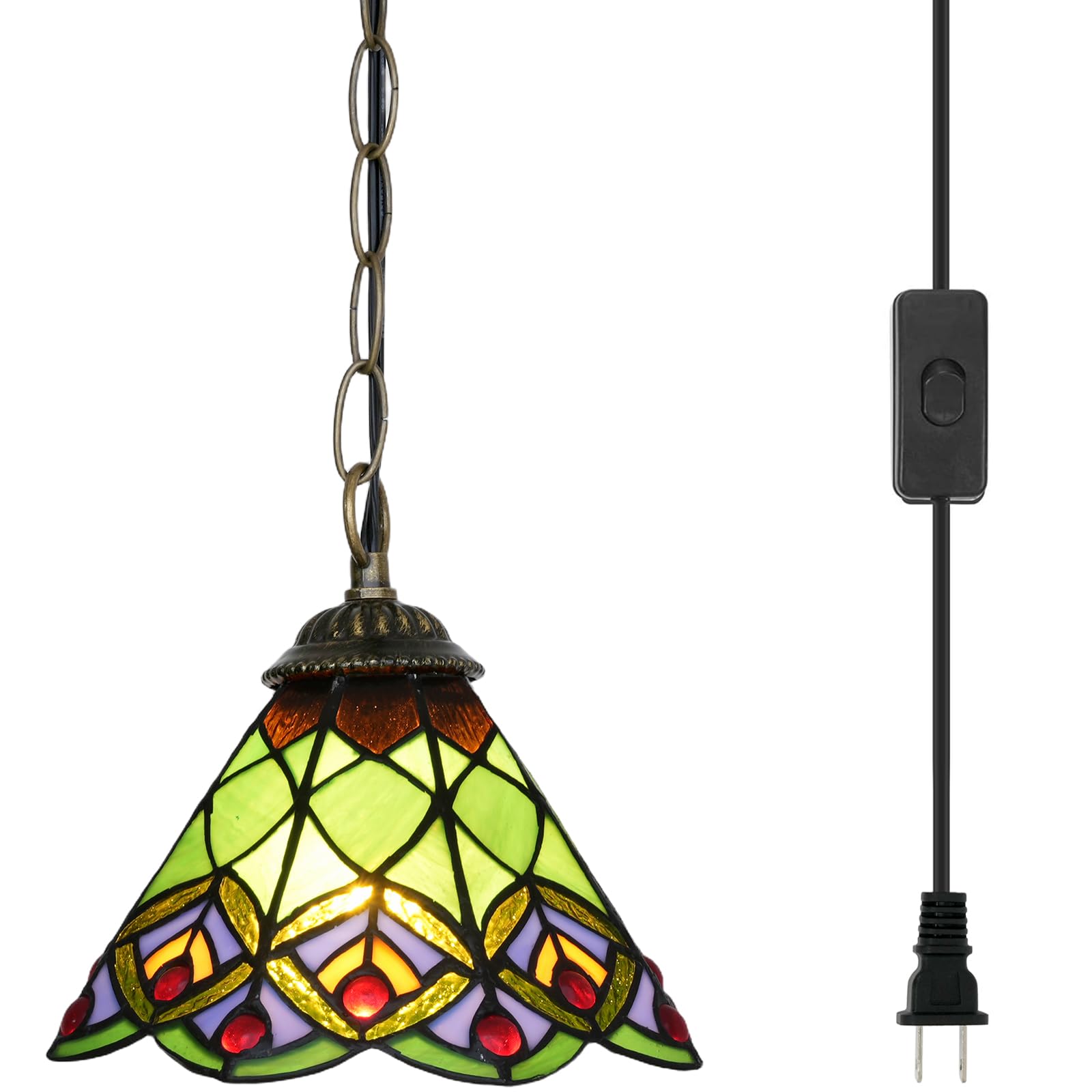 Tiffany Stehlampe, Sonnenblumengelb, Buntglas, Bodenleuchte,