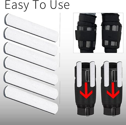 Miniatura 6 de FlidRunest 6 placas de acero con peso para chaleco, equipo de entrenamiento de fuerza ajustable, bloque de saco de arena con rodamiento de carga,