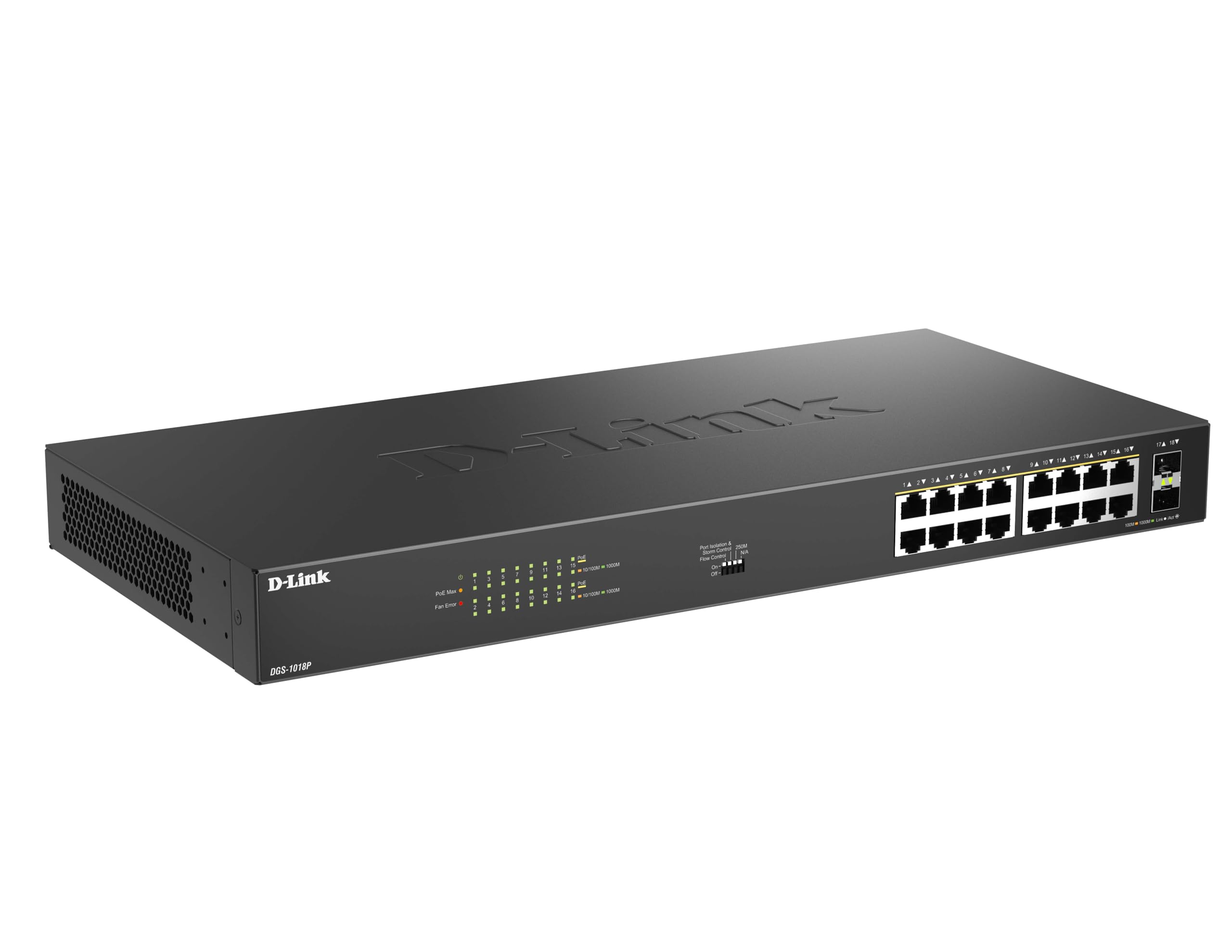 D-Link 18-Port Gigabit Unmanaged PoE Switch