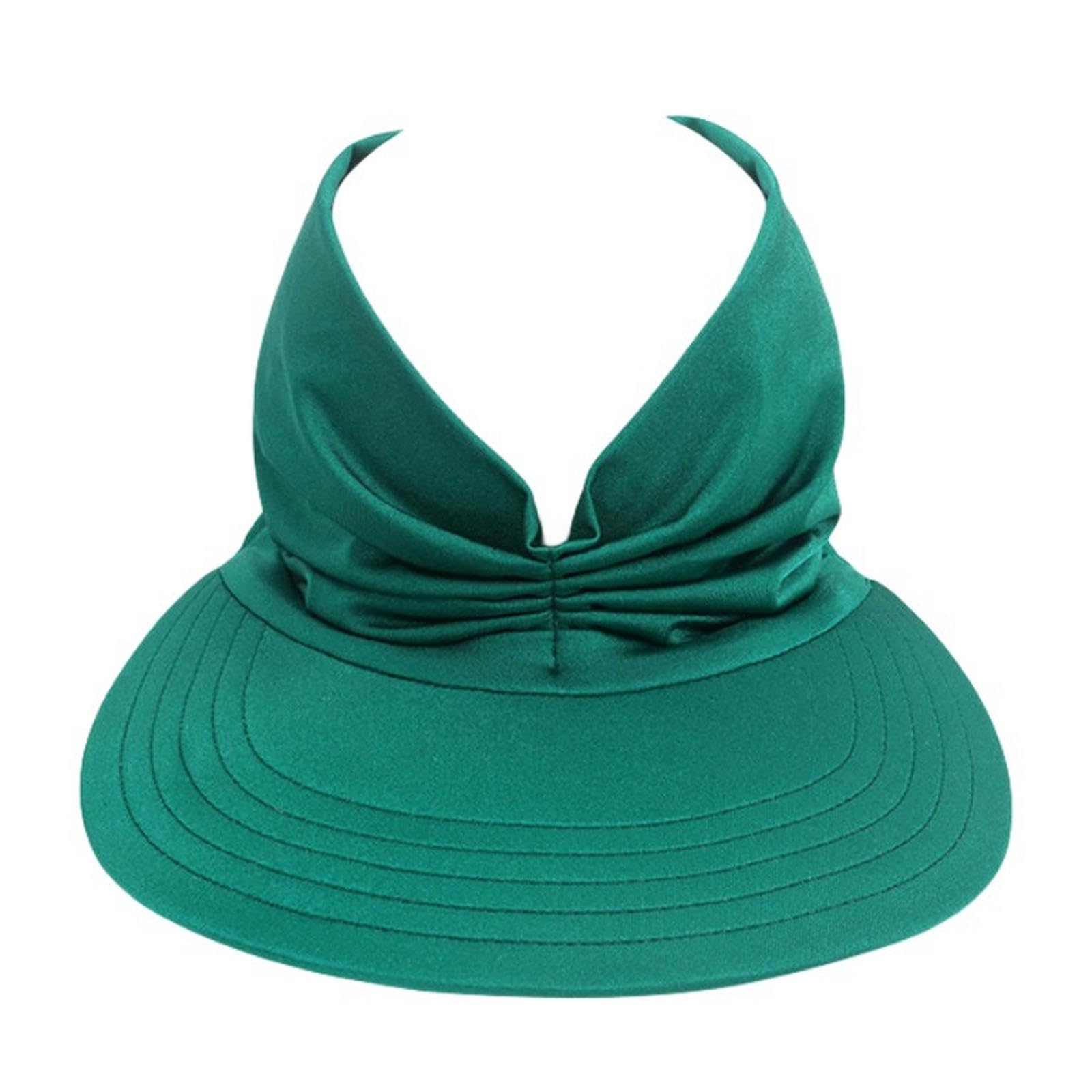 Chapeau de Soleil Chapeau Adulte Flexible pour Femmes Anti-UV Visor Largeur Visiteur