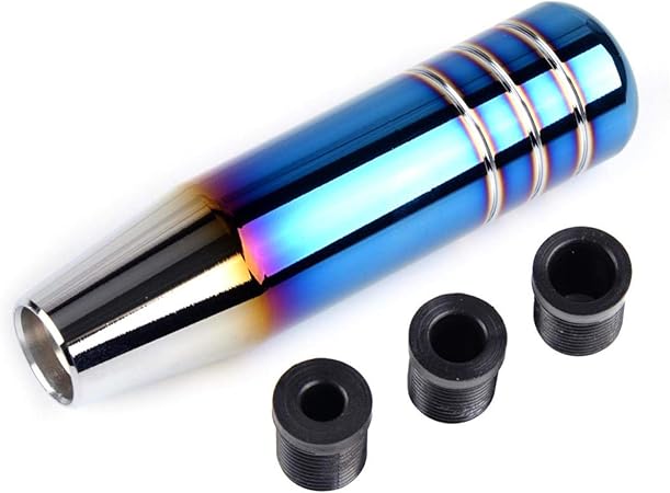 Amazon Colorbird シフトノブ チタンカラー 焼入れ 鏡面 シフト 延長 エクステンション Mt A シフトノブ 車 バイク
