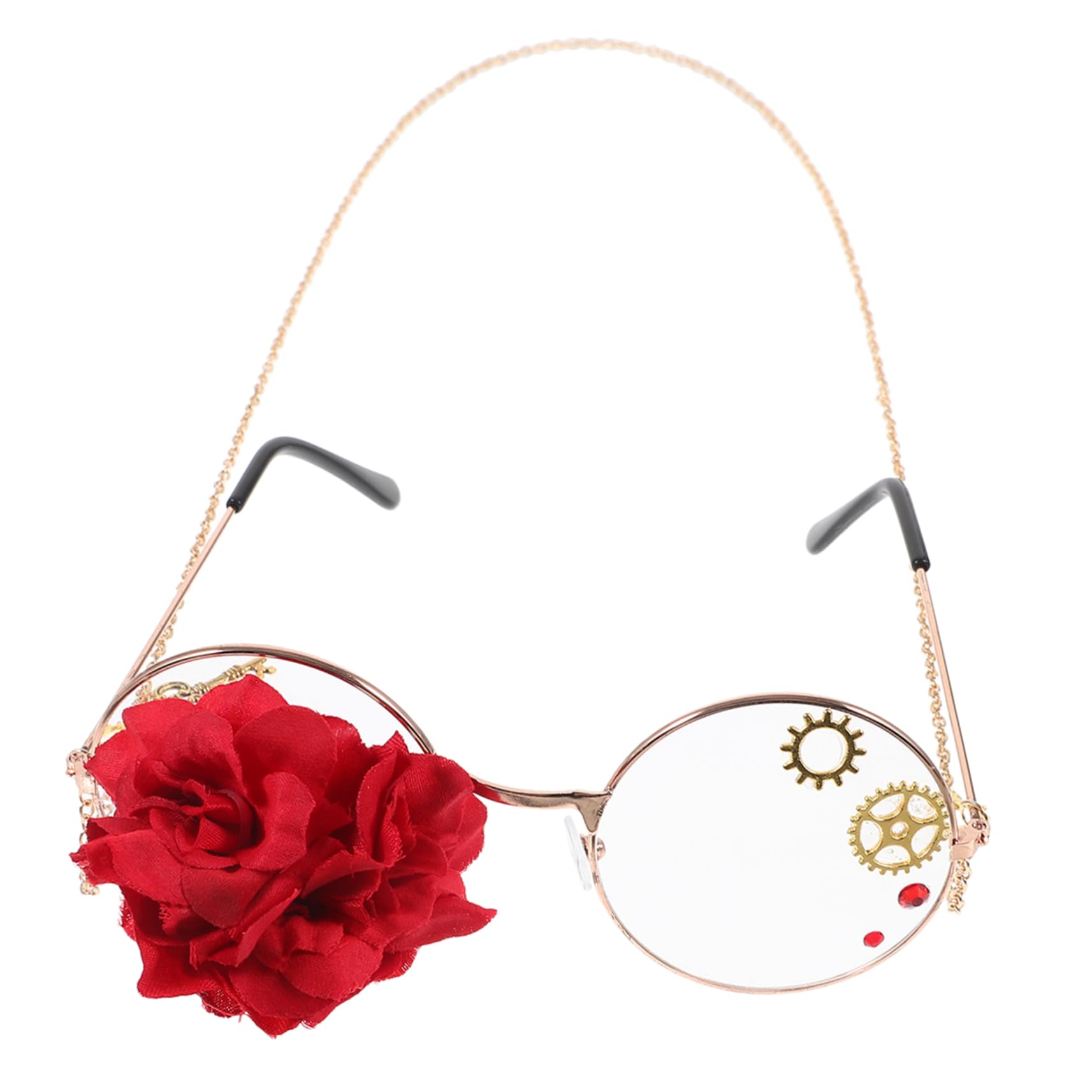 SHERCHPRY Lolita Glasses Frame Vintage Glasses for Party Accessories Retro Decor Eyewear